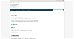 Desktop Screenshot of calismakitabi.blogspot.com