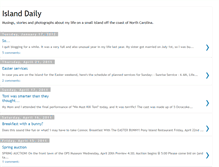 Tablet Screenshot of islanddaily.blogspot.com