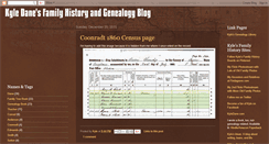 Desktop Screenshot of danegenealogy.blogspot.com