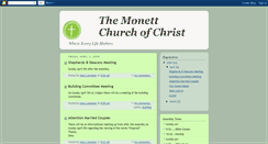 Desktop Screenshot of monettchurchofchrist.blogspot.com