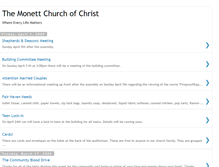 Tablet Screenshot of monettchurchofchrist.blogspot.com