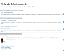 Tablet Screenshot of clubedorelacionamento.blogspot.com