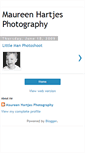Mobile Screenshot of maureenhartjesphotography.blogspot.com