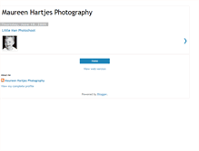 Tablet Screenshot of maureenhartjesphotography.blogspot.com
