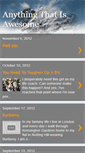 Mobile Screenshot of anythingawesome.blogspot.com