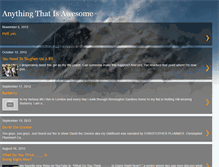 Tablet Screenshot of anythingawesome.blogspot.com