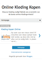 Mobile Screenshot of kledingkopen.blogspot.com