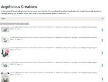 Tablet Screenshot of angelicious-creations.blogspot.com
