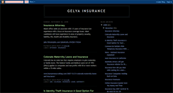 Desktop Screenshot of gelyainsurance.blogspot.com