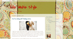 Desktop Screenshot of lifejackiestyle.blogspot.com