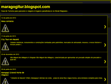Tablet Screenshot of maragogitur.blogspot.com