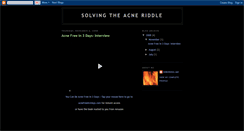 Desktop Screenshot of 0acne.blogspot.com