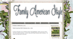 Desktop Screenshot of familyamericanstyle.blogspot.com