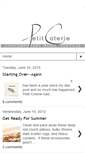 Mobile Screenshot of lapetitcoterie.blogspot.com