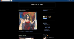 Desktop Screenshot of meliasart.blogspot.com