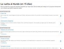 Tablet Screenshot of lavueltaalmundoen15dias.blogspot.com