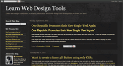 Desktop Screenshot of learnwebdesigntool.blogspot.com