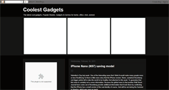 Desktop Screenshot of coolest-gadgests.blogspot.com