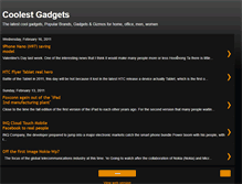 Tablet Screenshot of coolest-gadgests.blogspot.com