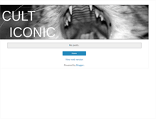 Tablet Screenshot of culticonic.blogspot.com