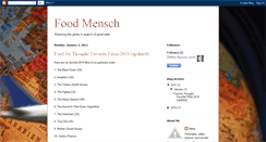 Desktop Screenshot of foodmensch.blogspot.com