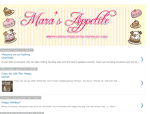 Tablet Screenshot of marasappetite.blogspot.com