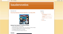 Desktop Screenshot of baudenovelos.blogspot.com