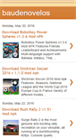 Mobile Screenshot of baudenovelos.blogspot.com