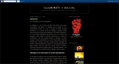 Desktop Screenshot of illuminatidajjal.blogspot.com