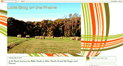 Desktop Screenshot of blogontheprairie.blogspot.com