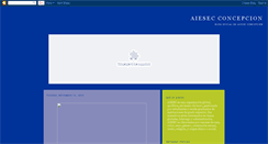 Desktop Screenshot of aiesecinconcepcion.blogspot.com