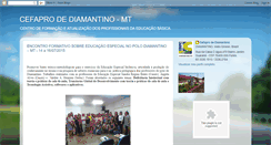 Desktop Screenshot of cefaprodediamantino.blogspot.com