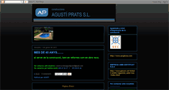 Desktop Screenshot of construccionsagustiprats.blogspot.com