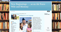 Desktop Screenshot of nbairforcewifeandmommy.blogspot.com