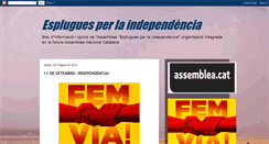 Desktop Screenshot of espluguesperlaindependencia.blogspot.com