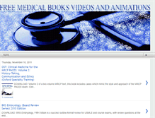 Tablet Screenshot of freemedicbooks.blogspot.com