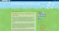 Desktop Screenshot of envs1020lb.blogspot.com