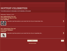 Tablet Screenshot of hots-celebrity.blogspot.com