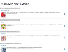 Tablet Screenshot of elaparatocirculatorio.blogspot.com