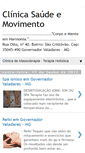 Mobile Screenshot of clinsaudeemovimento.blogspot.com