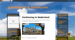 Desktop Screenshot of inburgereninnederland.blogspot.com