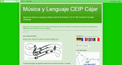 Desktop Screenshot of ceipcajar-leng-music.blogspot.com