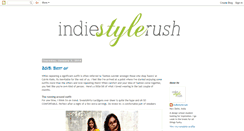 Desktop Screenshot of indiestylerush.blogspot.com