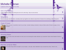 Tablet Screenshot of michellehickman.blogspot.com