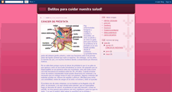 Desktop Screenshot of datosdetusalud.blogspot.com