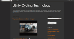 Desktop Screenshot of commutercycling.blogspot.com
