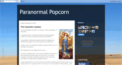 Desktop Screenshot of paranormalpopcorn.blogspot.com