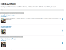 Tablet Screenshot of escolamizade.blogspot.com
