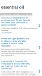 Mobile Screenshot of essential-oil-e.blogspot.com