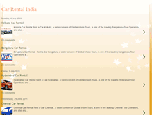 Tablet Screenshot of carrentalserviceindia.blogspot.com
